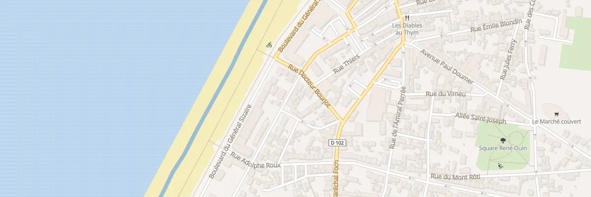 Plan du 29 Rue du Maréchal Joffre à Cayeux-sur-Mer
