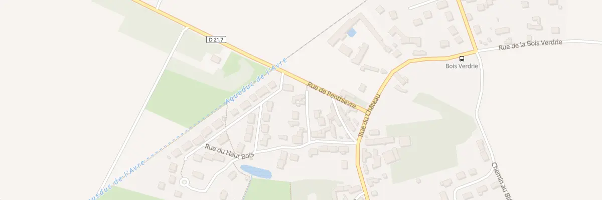 Plan du 15 Rue de la Poterne à Bû