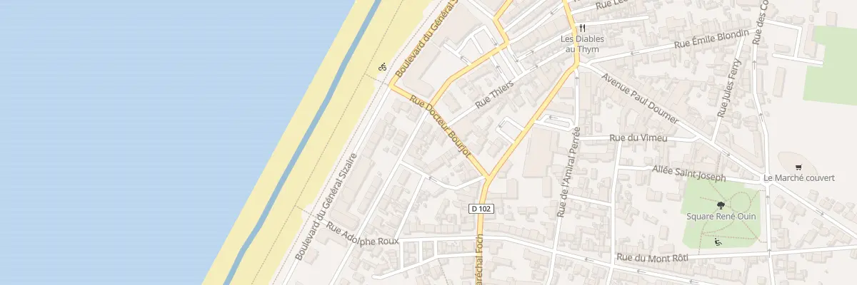 Plan du 27 Rue du Maréchal Joffre à Cayeux-sur-Mer