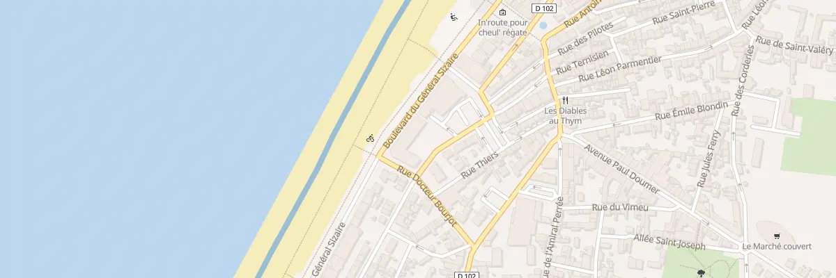 Plan du 760 Bd du Général Sizaire à Cayeux-sur-Mer