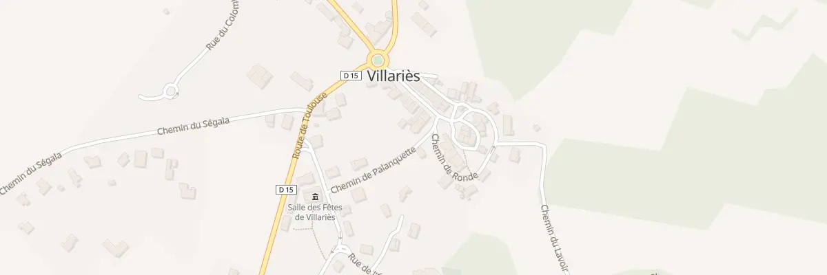 Plan du 4 Che de la Palanquette à Villariès