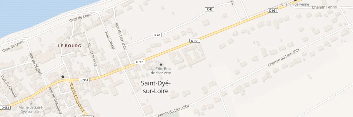 Plan du 17 Rue Nationale à Saint-Dyé-sur-Loire