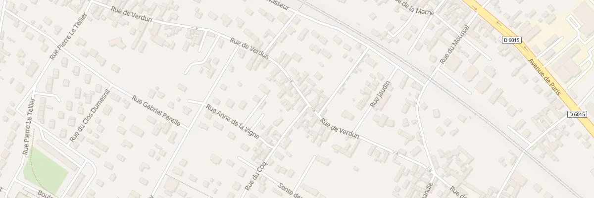 Plan du 73A Rue de Verdun à Vernon