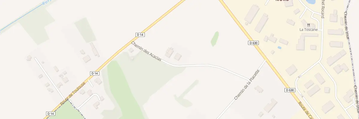Plan du 151 Che des Acacias à Villemur-sur-Tarn