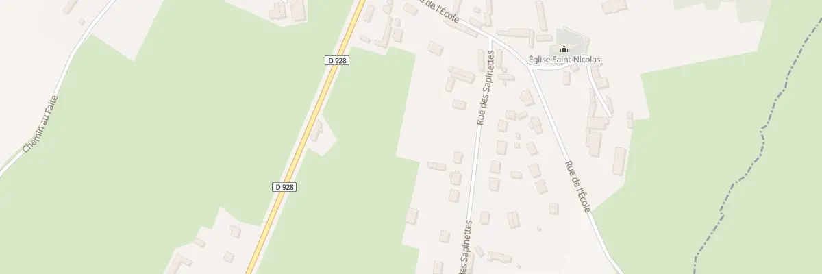 Plan du 4A Rue des Sapinettes à Ménonval