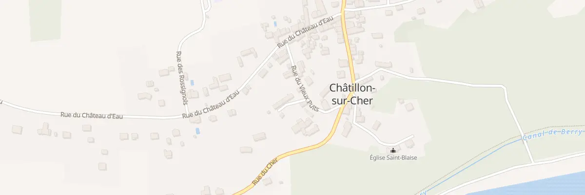 Plan du 1 Imp du Petit Pont à Châtillon-sur-Cher