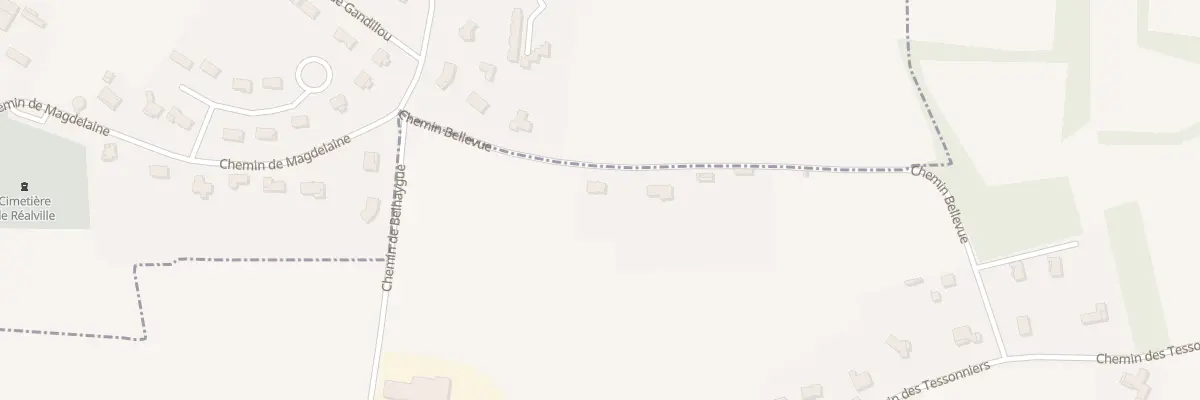 Plan du 154 Che Bellevue à Cayrac