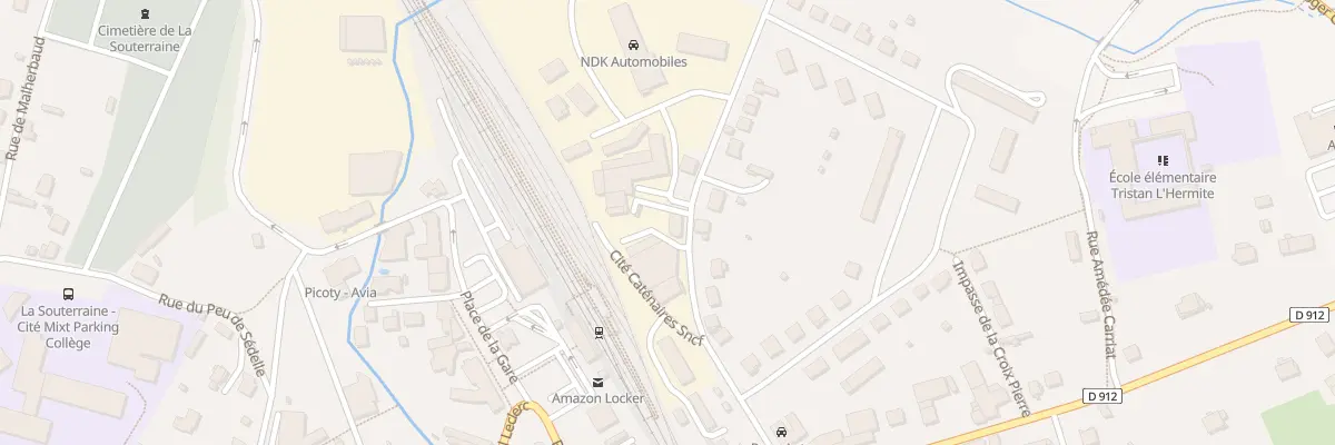 Plan du 4 Rue Henri Pluyaud à La Souterraine