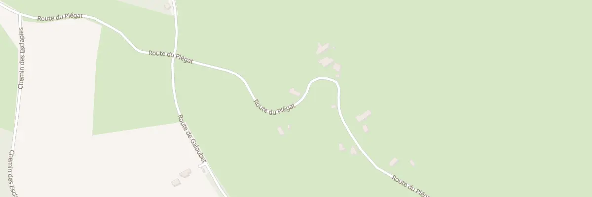 Plan du 1027 Rte du Plegat à Frayssinet