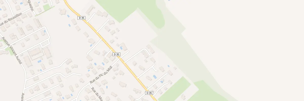 Plan du 45T Rte de Cintegabelle à Auterive