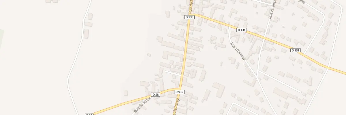 Plan du 20 Rue de Patay à Dammarie