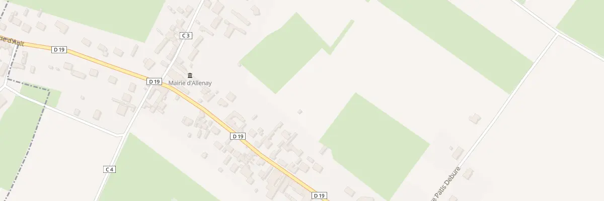 Plan du 39 Rue d’Ault à Allenay