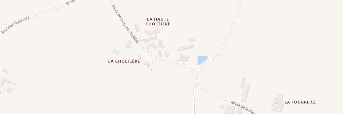 Plan du 19 Rte de la Haute Choltiere à Lye