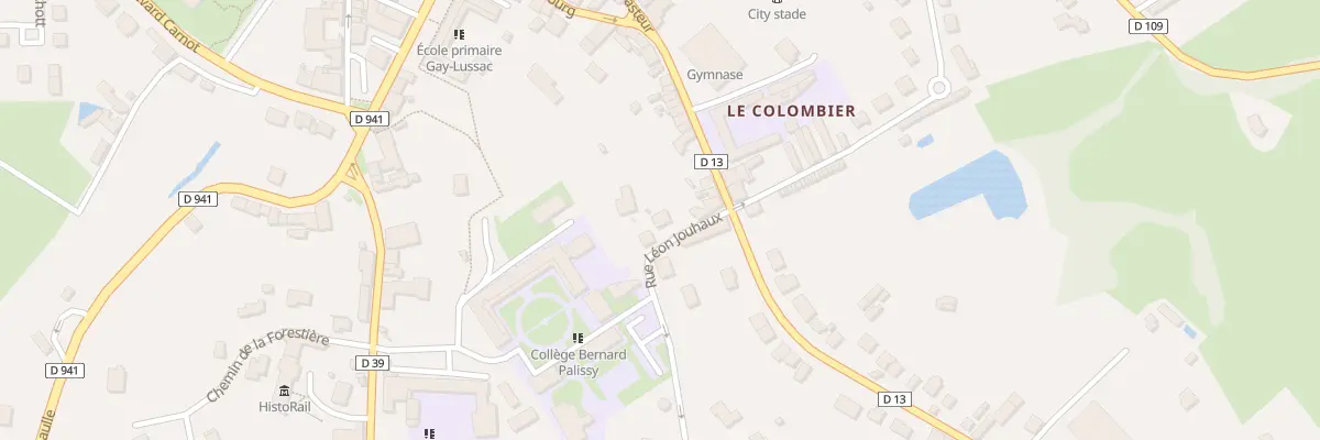 Plan du 17 Rue Léon Jouhaux à Saint-Léonard-de-Noblat