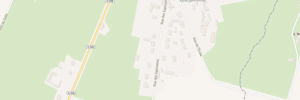 Plan du 8 Rue des Sapinettes à Ménonval