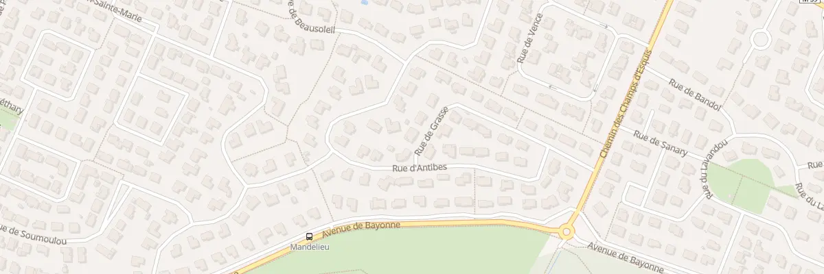 Plan du 24 Rue de Grasse à L’Union