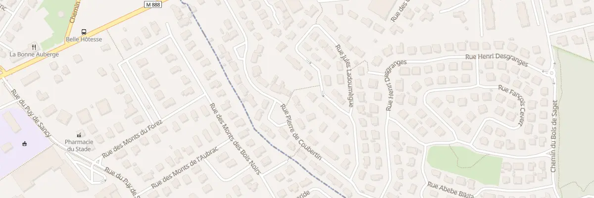 Plan du 42 Rue Pierre de Coubertin à Saint-Jean