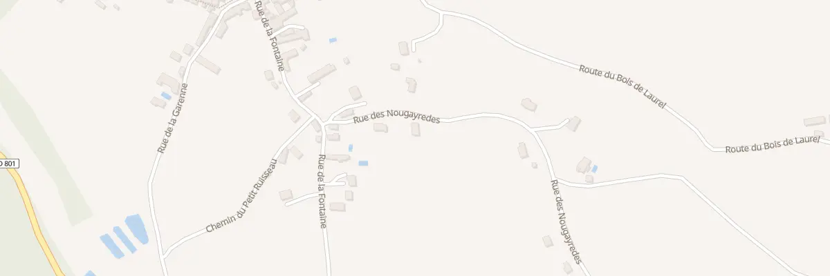 Plan du 4 Rue des Nougayredes à Saint-Projet