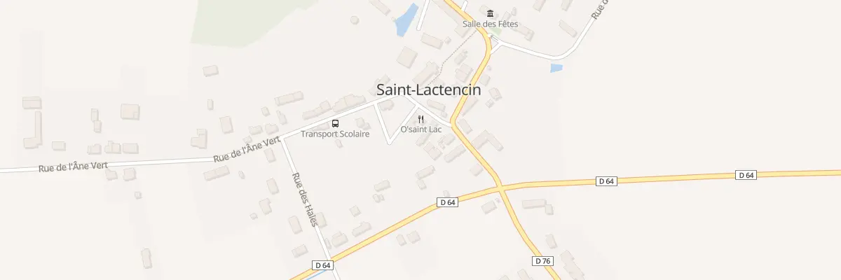 Plan du 5 Rue de la Mairie à Saint-Lactencin