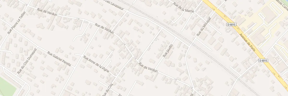 Plan du 2 Rue Fichet à Vernon