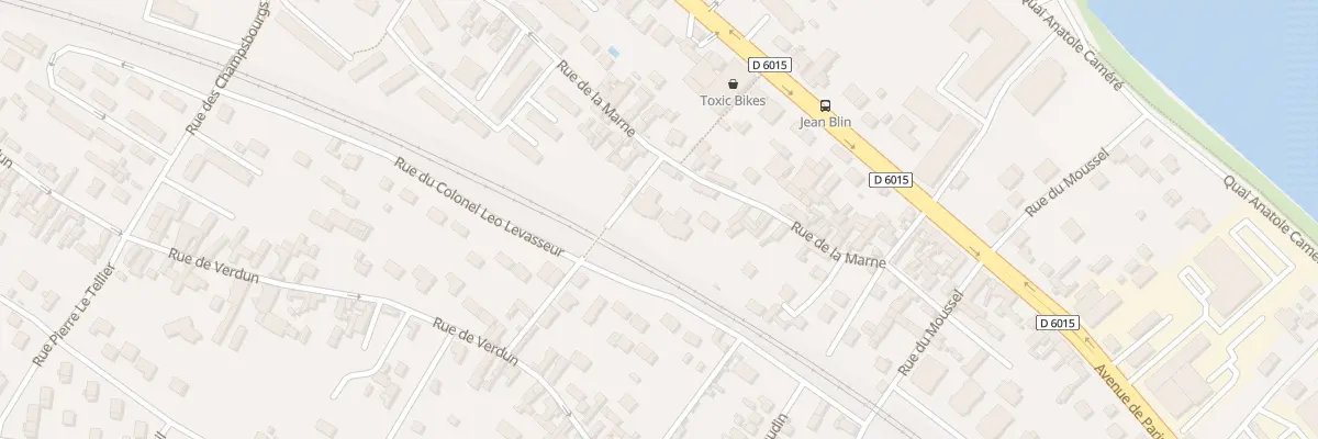 Plan du 31 Rue de la Marne à Vernon