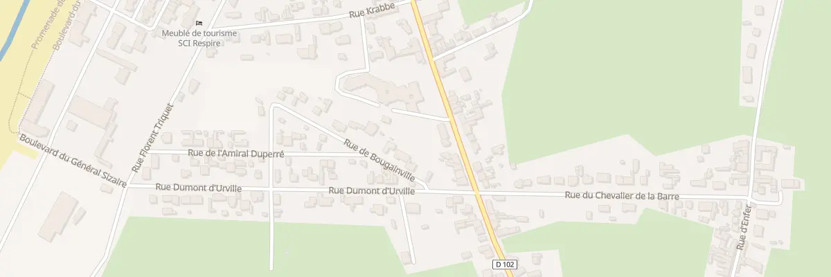 Plan du 131 Rue du Maréchal Foch à Cayeux-sur-Mer