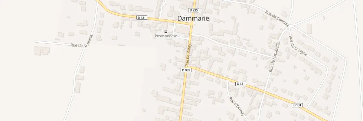 Plan du 6 Rue de Patay à Dammarie