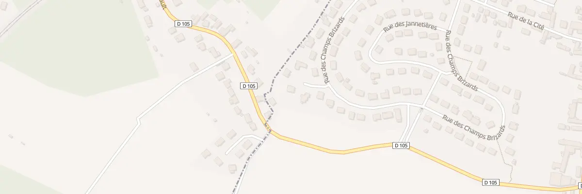 Plan du 65 Rue des Champs Brizards à Champhol