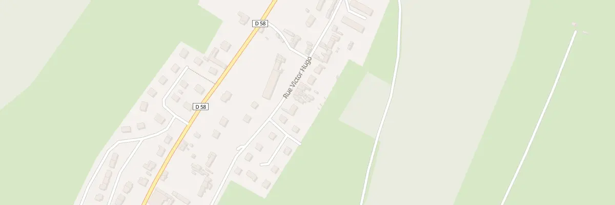 Plan du 9051 Rue Victor Hugo à Incheville