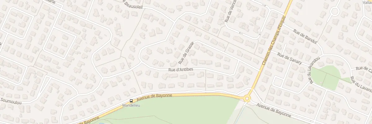 Plan du 17 Rue de Grasse à L’Union