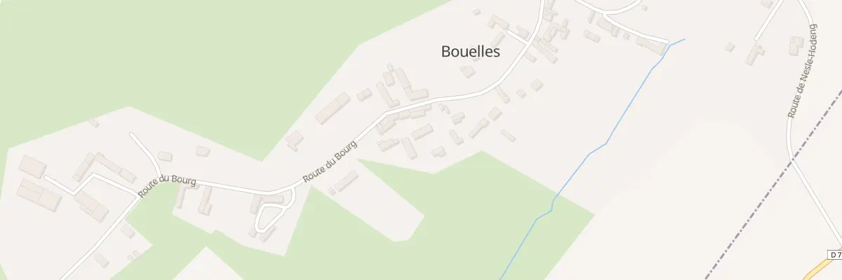 Plan du 5017 Le Bourg à Bouelles