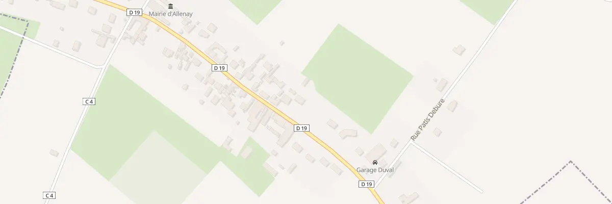 Plan du 23 Rue d’Ault à Allenay