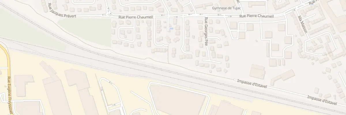 Plan du 18 Imp Pierre Chaumeil à Brive-la-Gaillarde