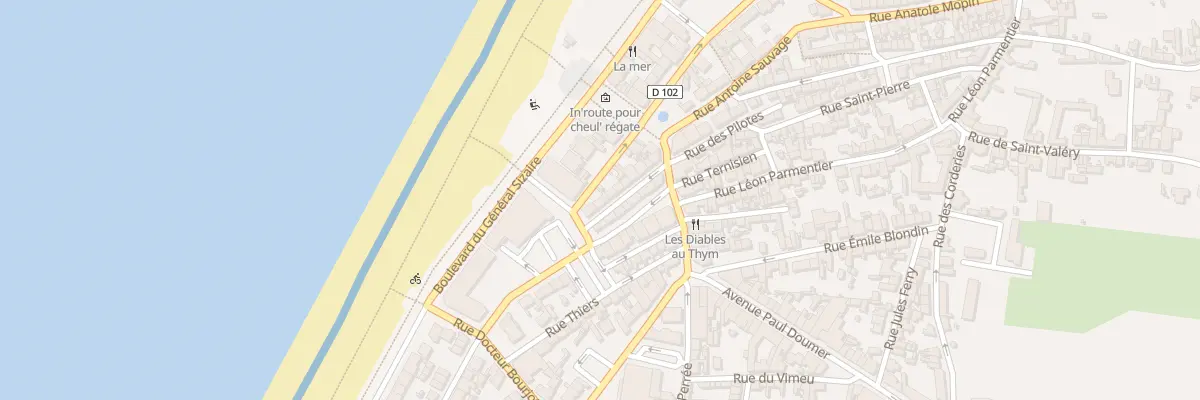 Plan du 13 Rue du Maréchal Joffre à Cayeux-sur-Mer
