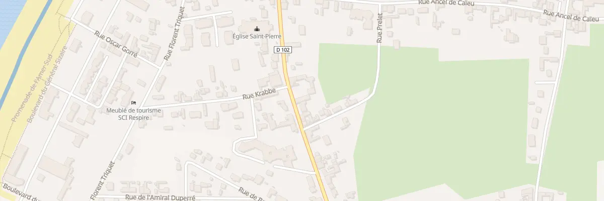 Plan du 124T Rue du Maréchal Foch à Cayeux-sur-Mer