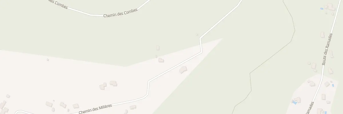 Plan du 1235 Che des Millieres à Flaujac-Poujols