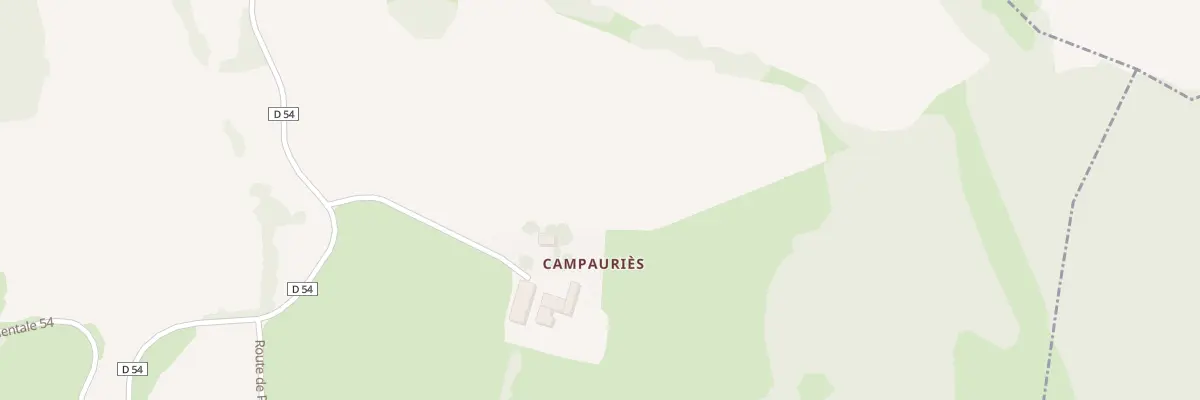 Plan du 5 Labessede à Monesple