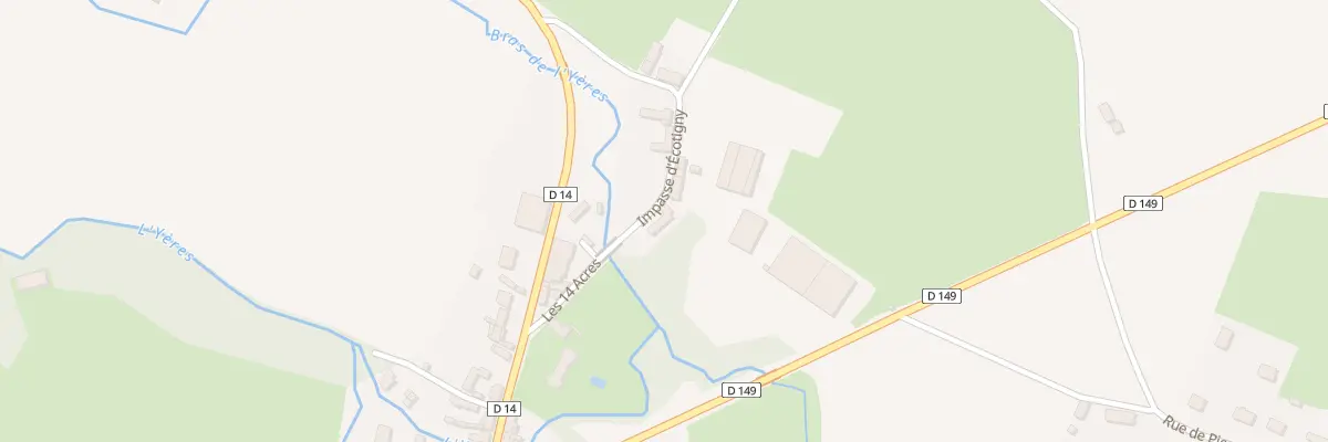 Plan du 5028 Le Bourg à Grandcourt