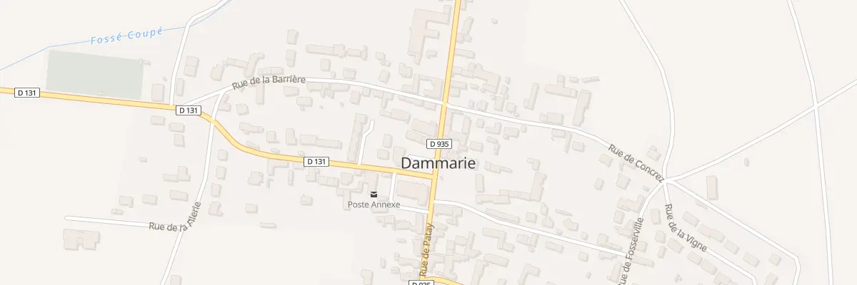 Plan du 4 Rue de Chartres à Dammarie