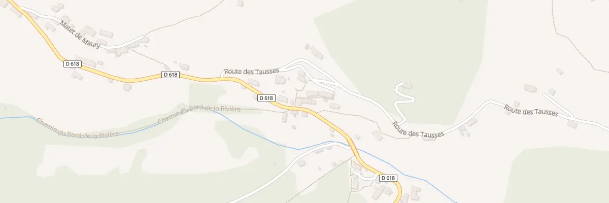 Plan du 4040 Rte du Col de Port à Saurat