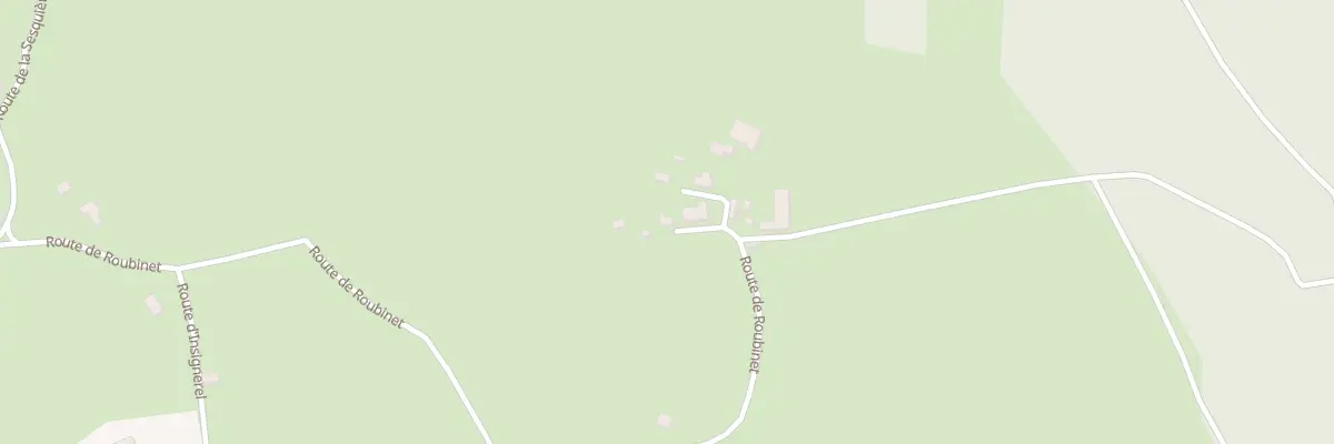 Plan du 1275 Rte de Roubinet à Frayssinet