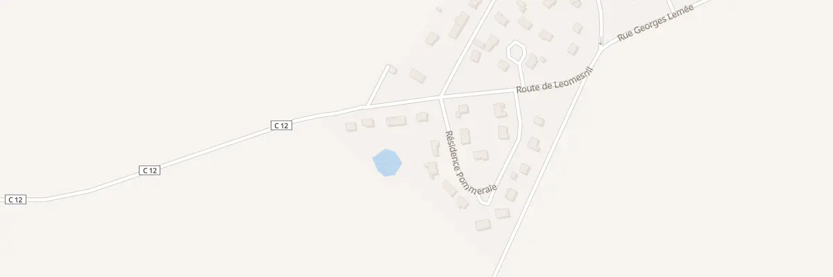 Plan du 14 La Pommeraie à Frenelles-en-Vexin