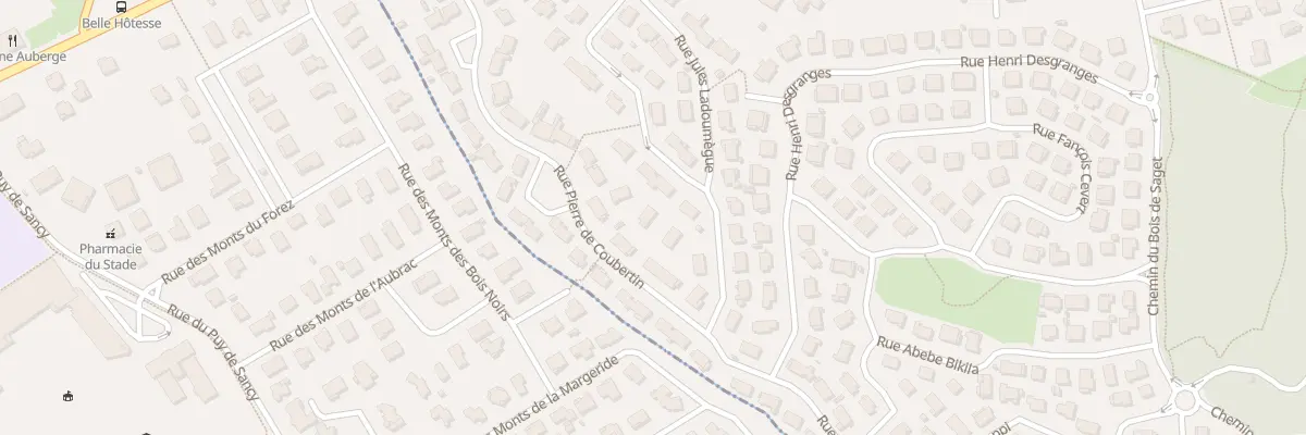 Plan du 34 Rue Pierre de Coubertin à Saint-Jean