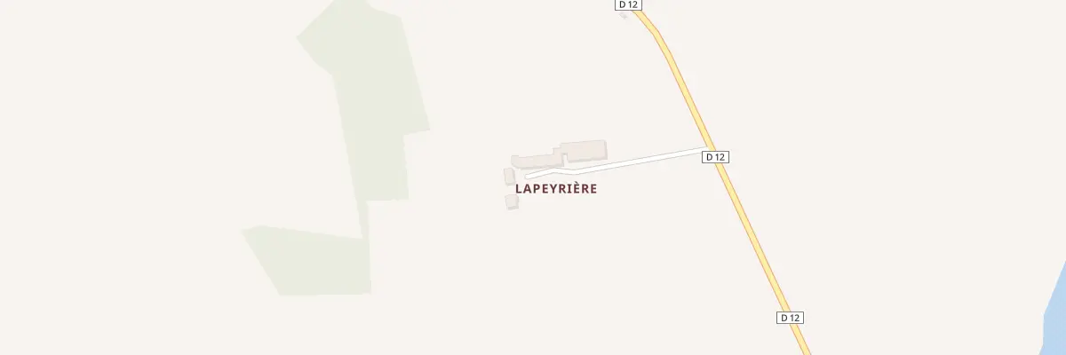 Plan du 5188 Lapeyriere à Saint-Bonnet-Briance