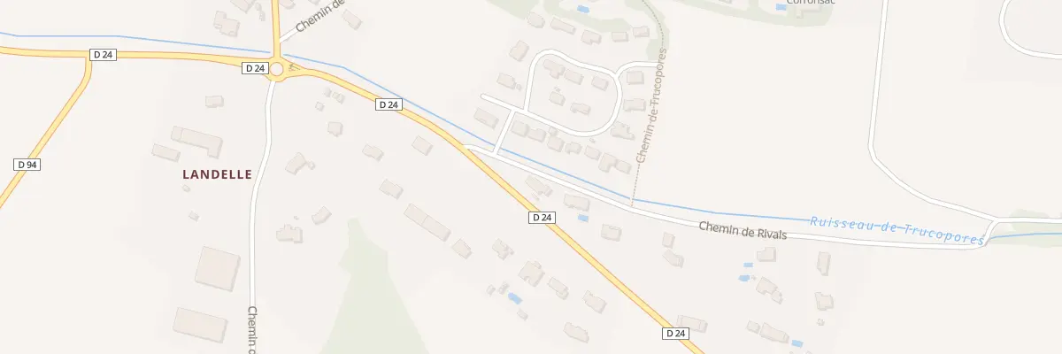 Plan du 61B Chateaudun à Corronsac