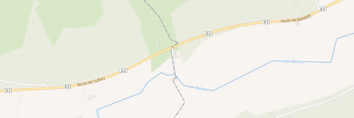 Plan du 18 Rte de Bélague à Cœur de Causse
