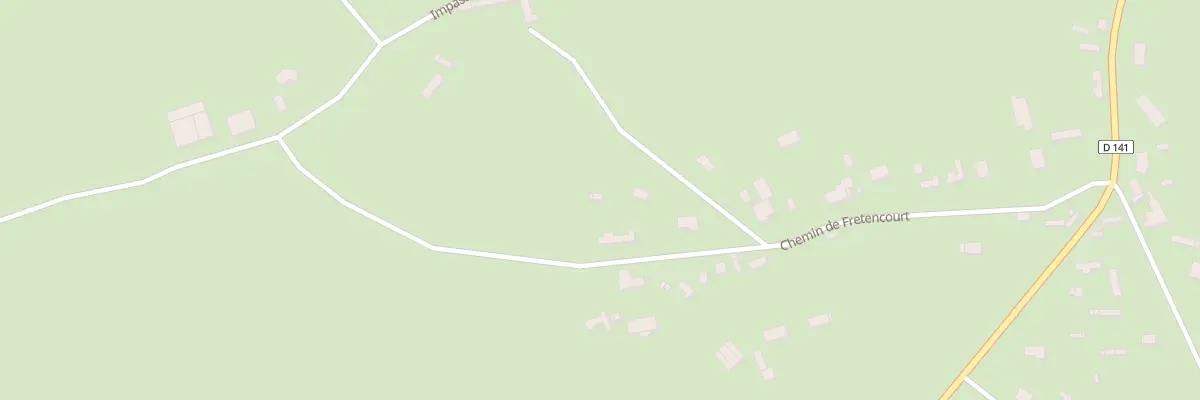 Plan du 356 Che de Frétencourt à Roncherolles-en-Bray
