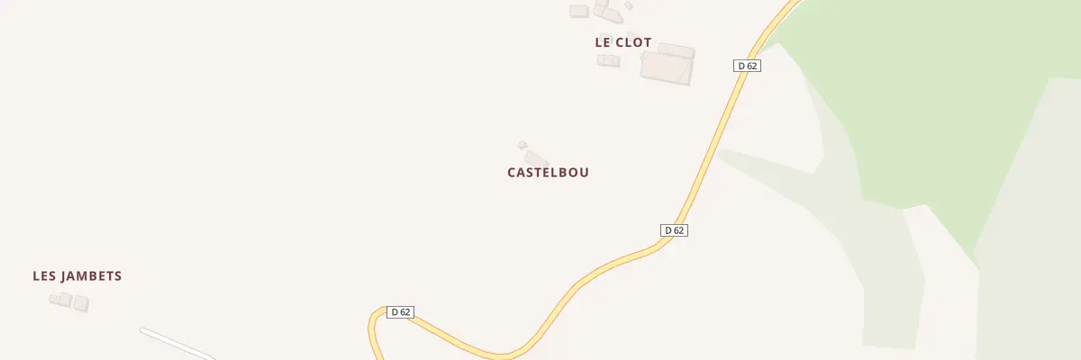 Plan du 21 Castelbou à Justiniac