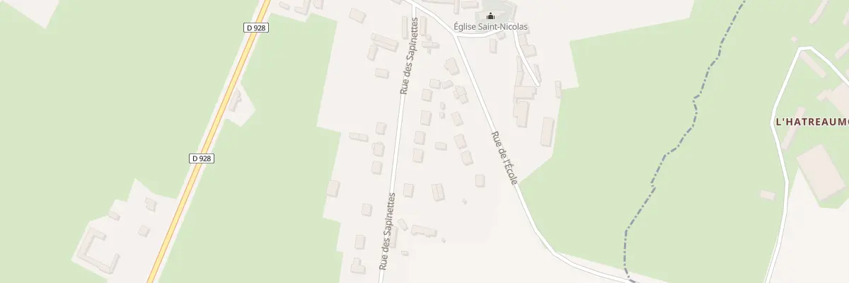 Plan du 7 Rue des Sapinettes à Ménonval