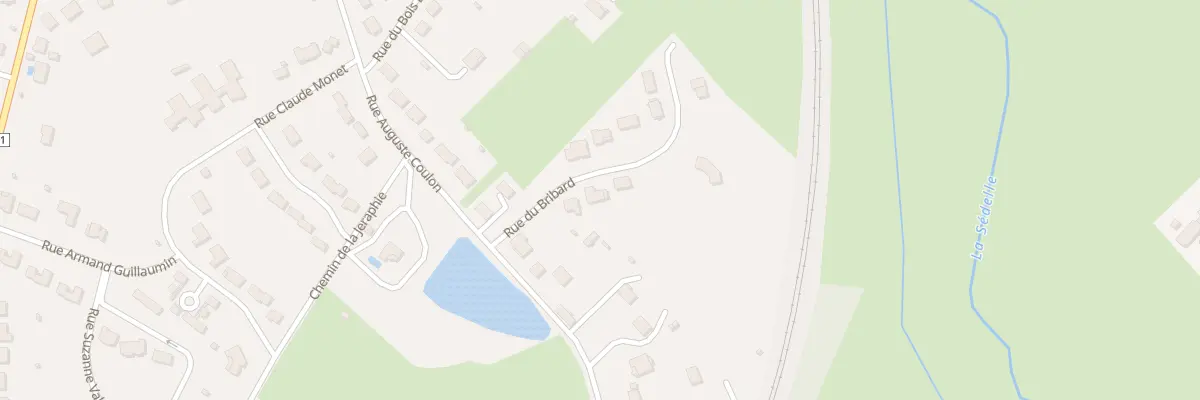Plan du 5 Rue du Bribard à La Souterraine